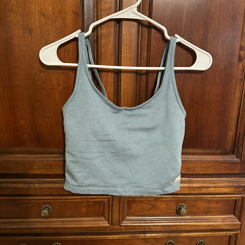 Vuori Blue Tank Top- same misty blue as leggings)